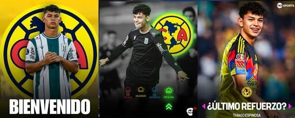 Ficha América a refuerzo uruguayo