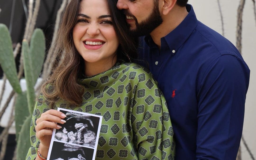 Andrea Chávez anuncia que está embarazada