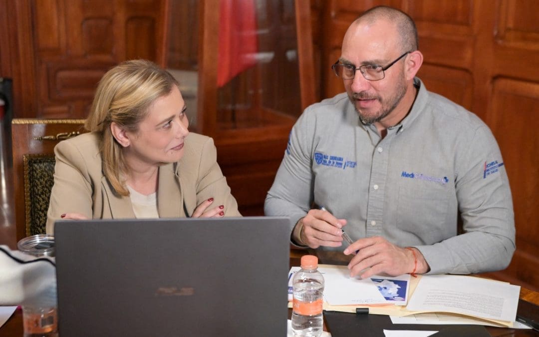 Mantiene Chihuahua vigilancia de casos de sarampión; Maru Campos presenta avances a Sheinbaum