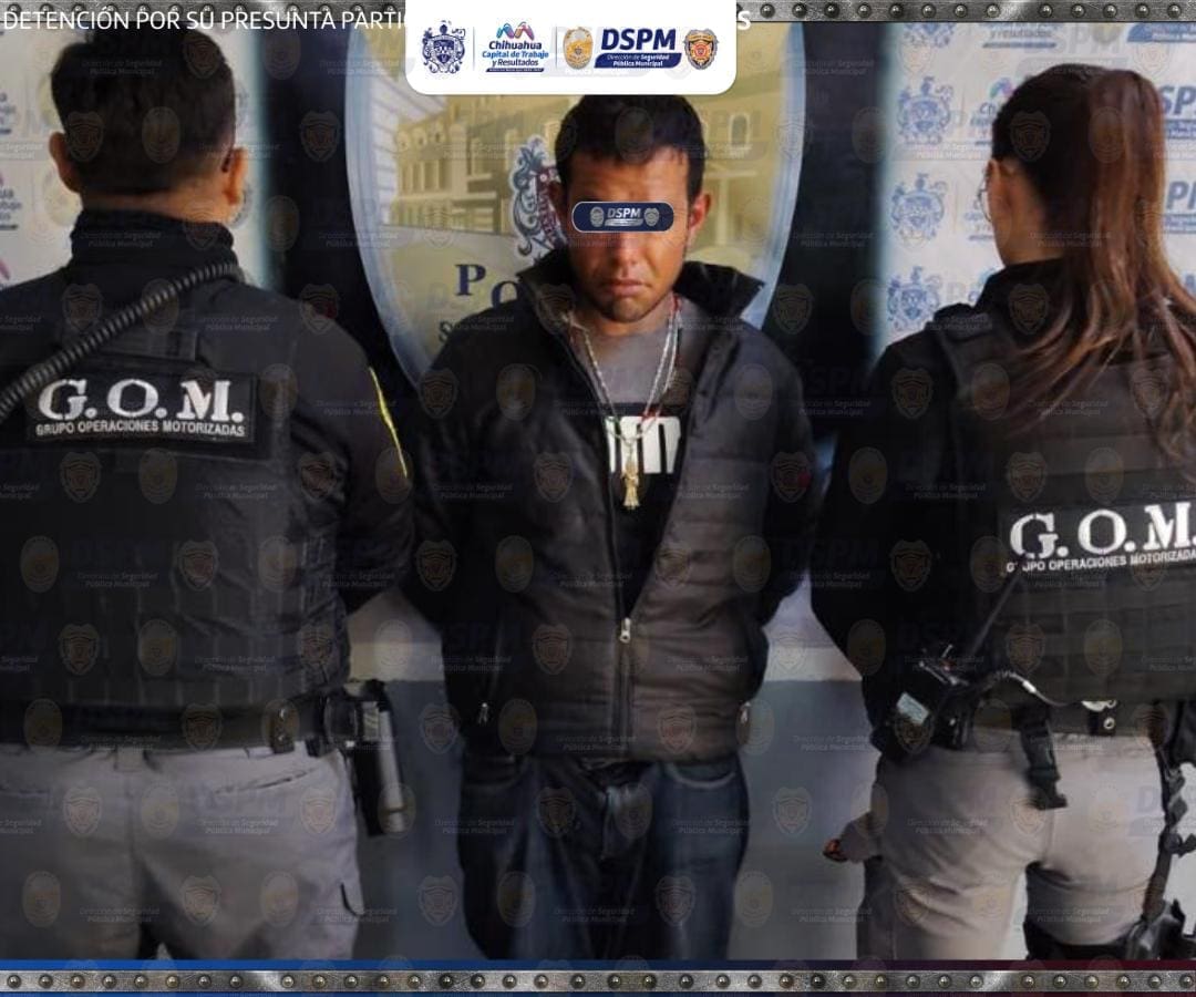 Lo detienen por robo de auto partes en la colonia Linces