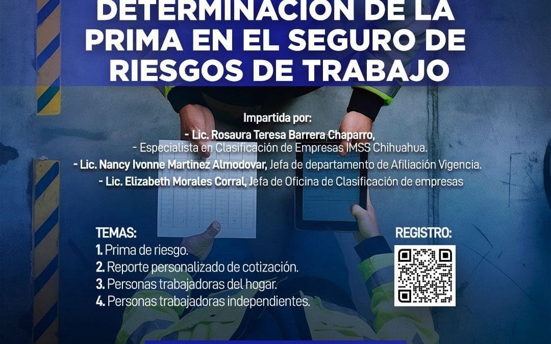 CANACINTRA Chihuahua invita a plática sobre actualizaciones del IMSS