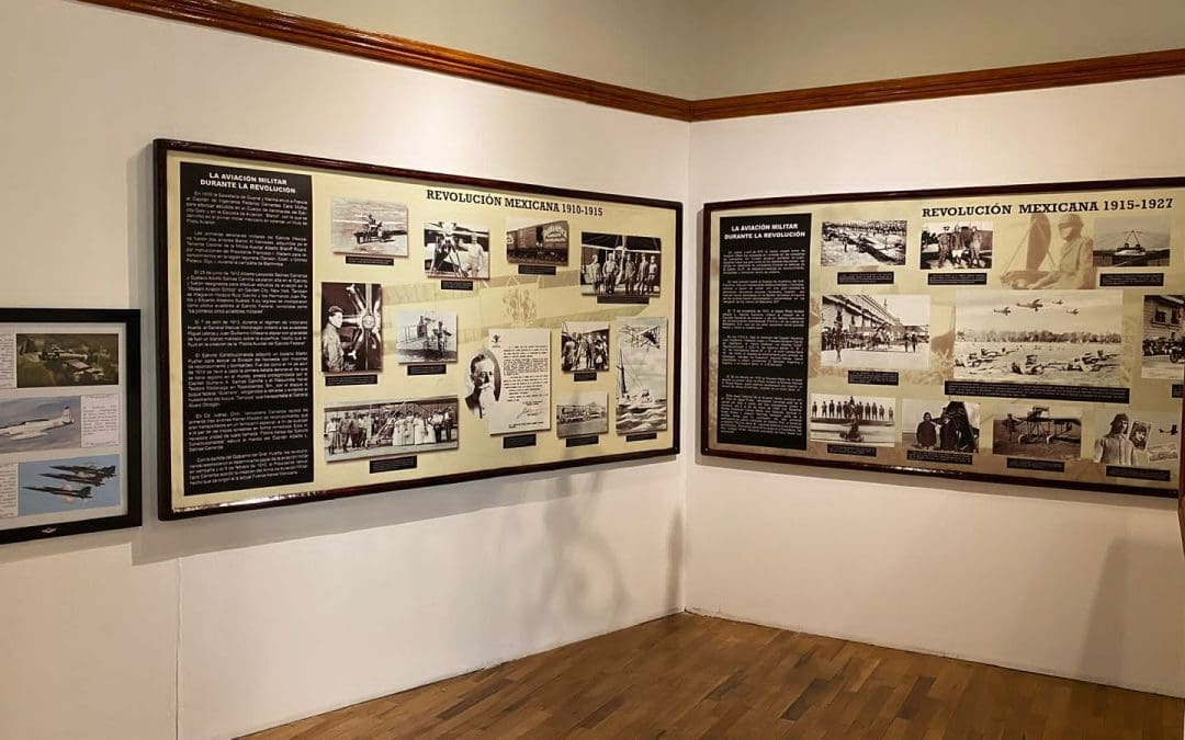 Este domingo ultimo día para visitar la exposición de la Fuerza Aérea en Casa Juárez
