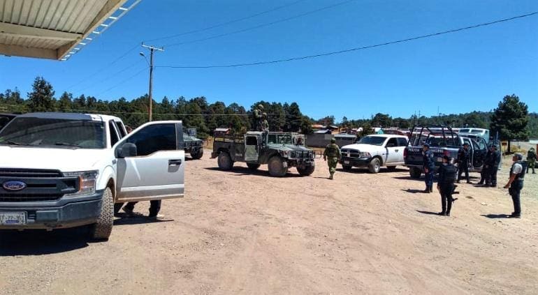 Enfrentamiento en Guadalupe y Calvo deja 2 hombres sin vida