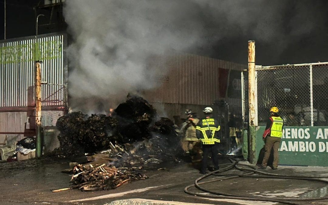 Destacan labor de Bomberos en control de incendio en la Colegio Militar