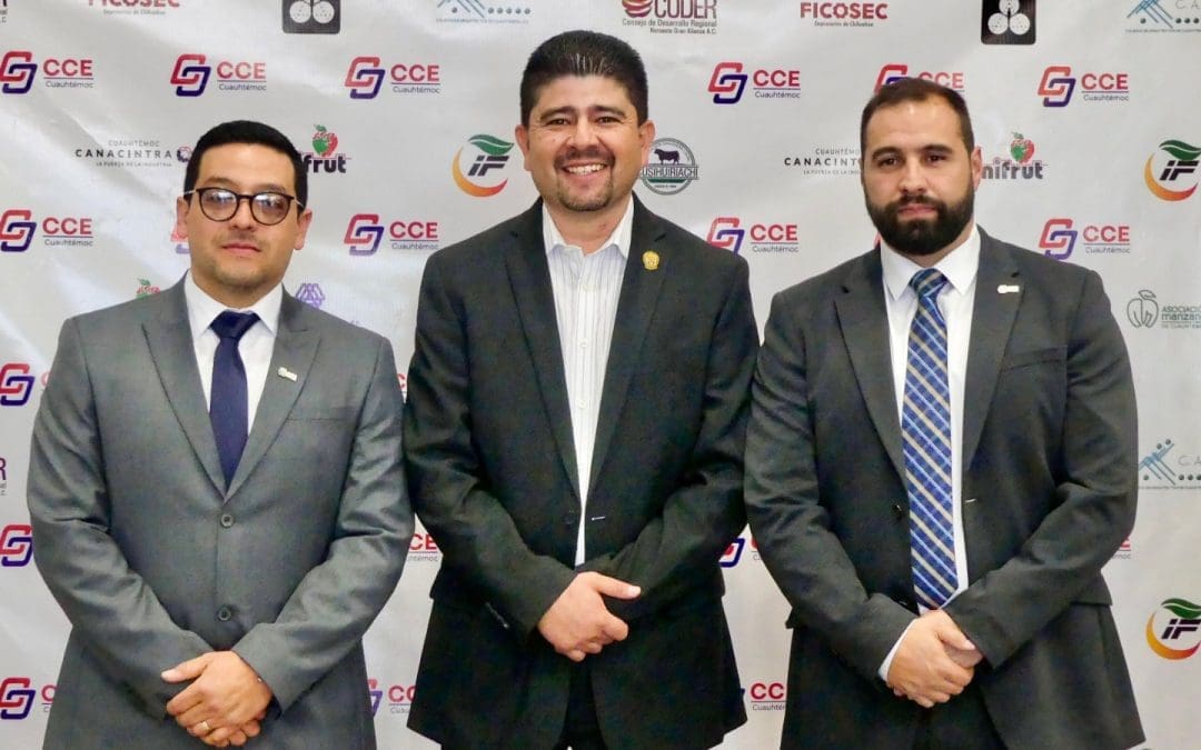 Saúl Mireles reconoce labor del Consejo Coordinador Empresarial de Cuauhtémoc