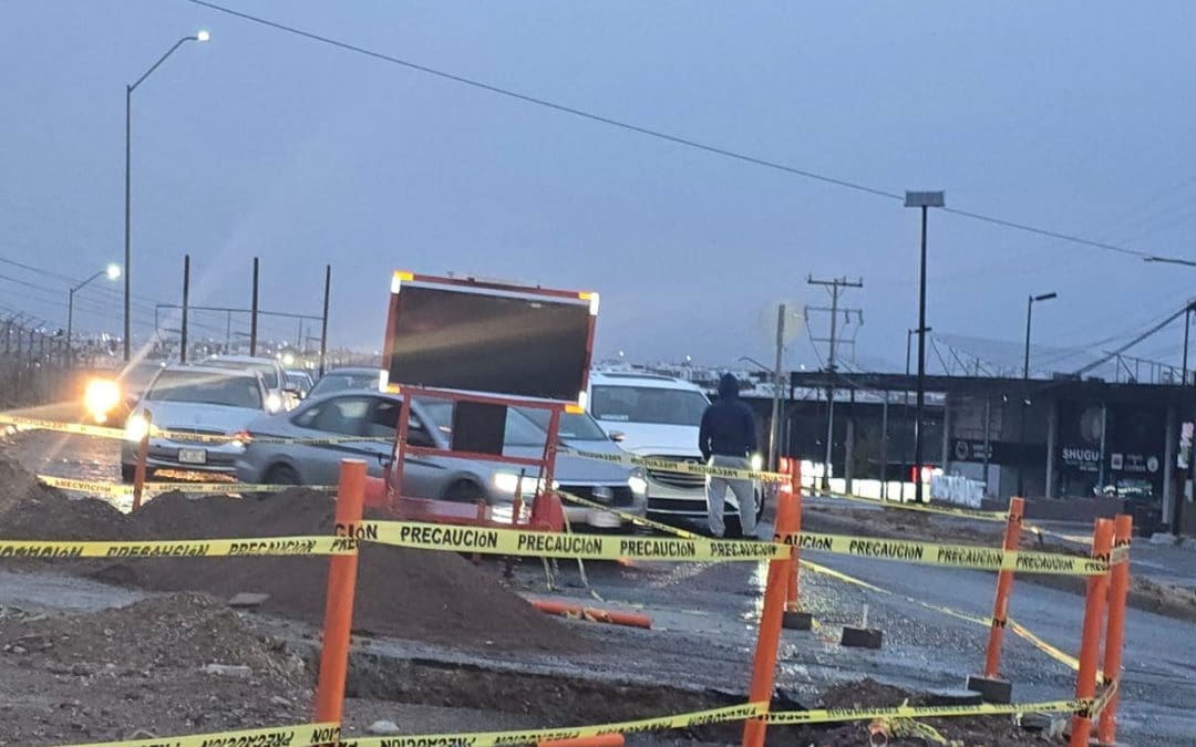 Denuncian perforación de la JMAS sin reparar