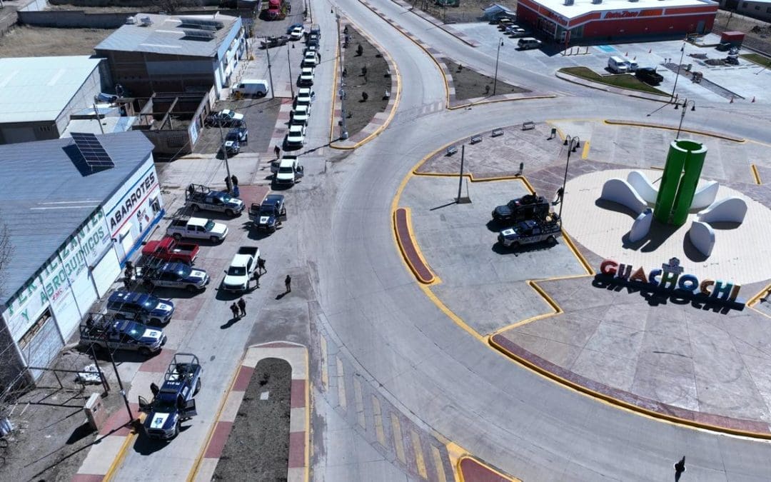 Continúan operativos estratégicos en Guachochi