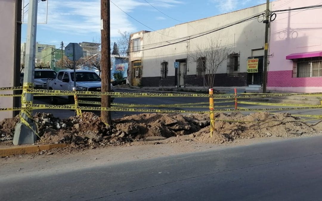 Obras de la JMAS reducen circulación en Ignacio Ramírez