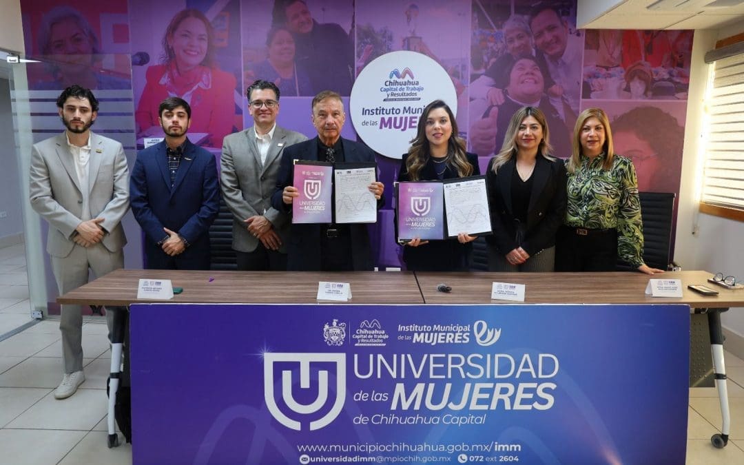 Firman alianza Municipio y URN en pro de la Universidad de las Mujeres