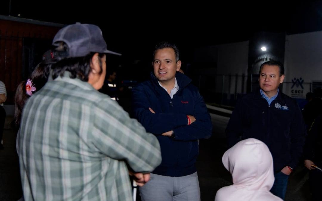 Supervisa Bonilla funcionamiento de alumbrado LED en colonia Zootecnia