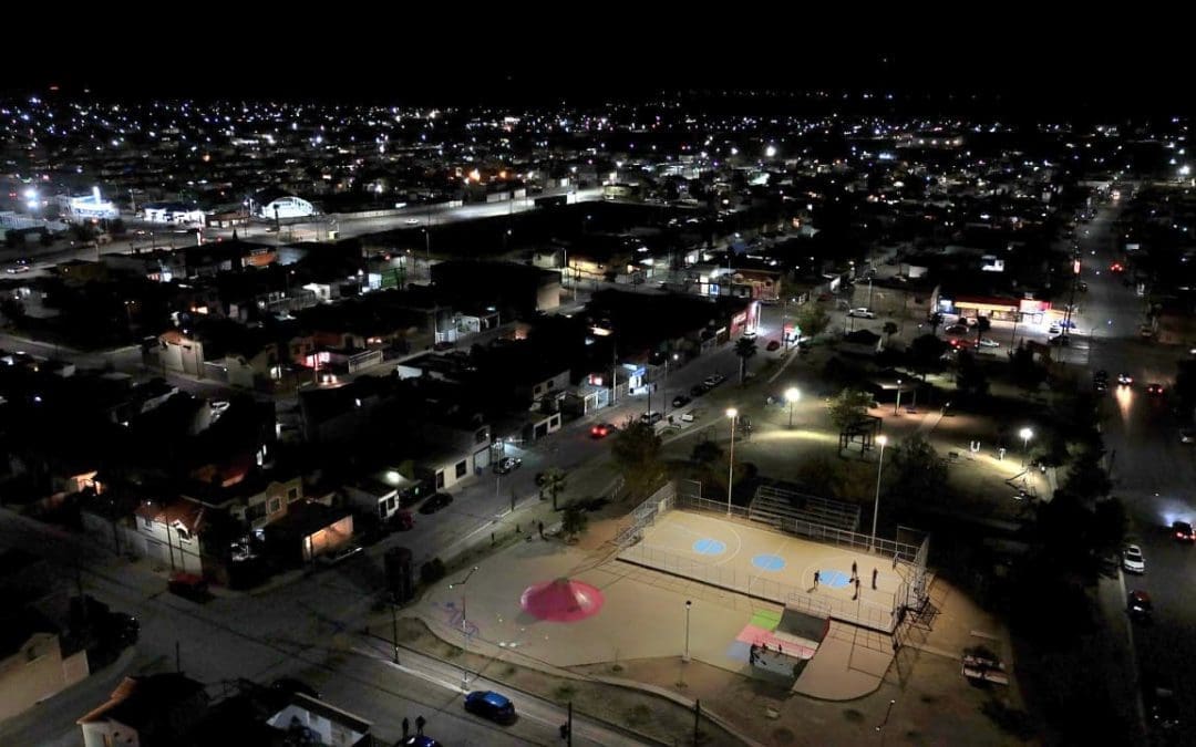 Terminan modernización del alumbrado en Villas del Rey