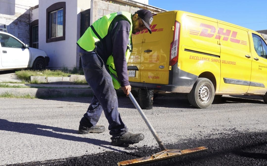 Atendieron más de mil 500 baches en la última semana