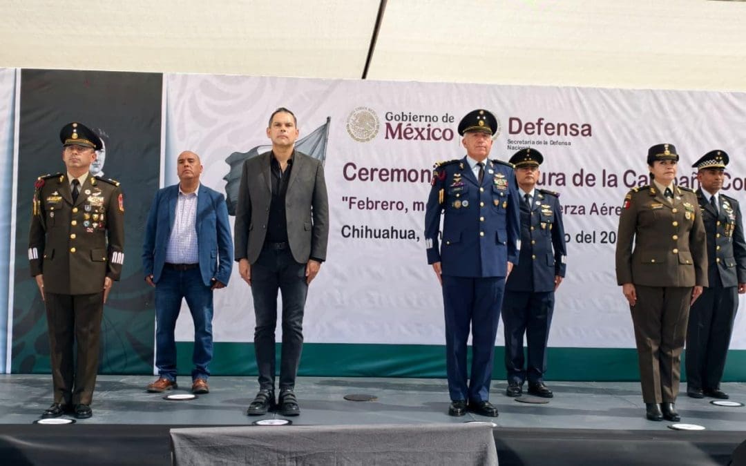 Participa Loya en clausura de campaña comunicacional del Ejército Mexicano