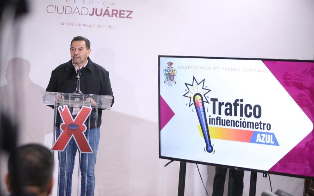 Presenta Cruz Pérez Cuéllar “Tráfico-Influenciómetro”