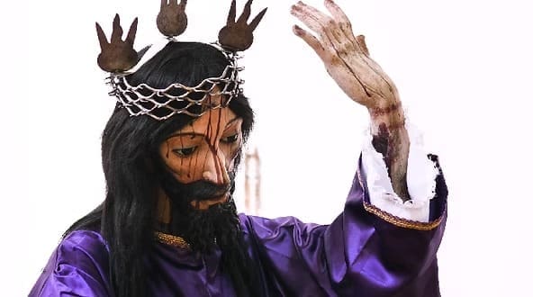 Restauran escultura histórica del Nazareno en Cusihuiriachi