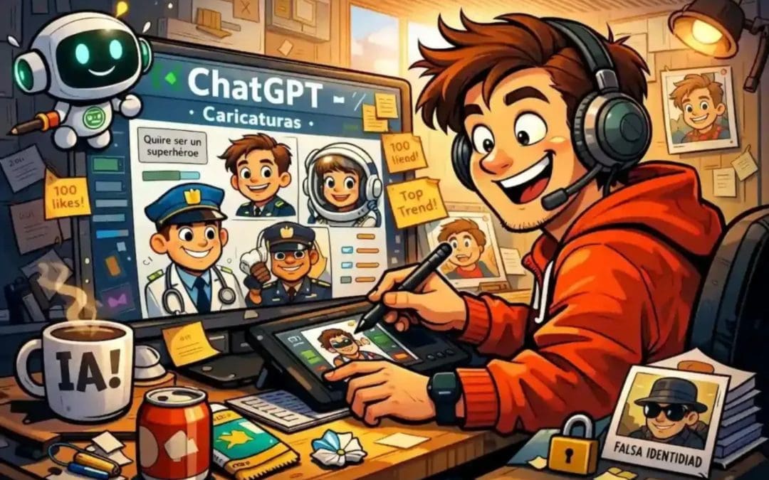 Conoce los riesgos ocultos de compartir imágenes generadas por ChatGPT