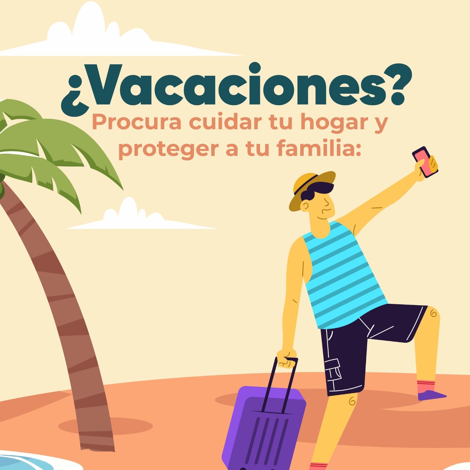 Conoce las recomendaciones de la Línea Ciudadana de FICOSEC para prevenir delitos en Semana Santa