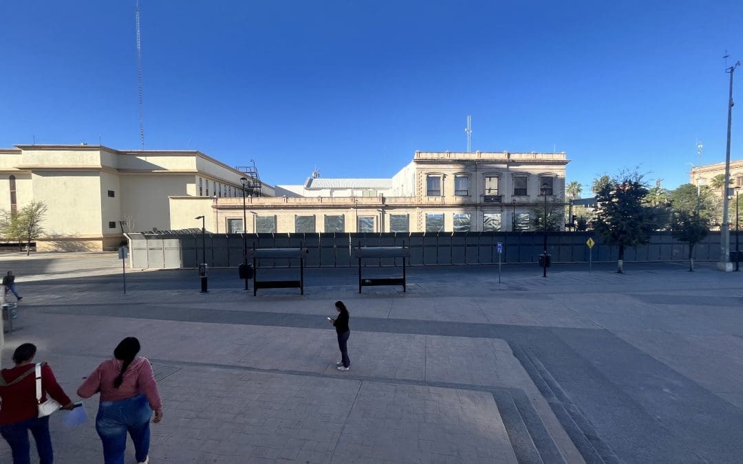 Vallas, muros de cemento y retiro de señalamientos: así blindan el Centro por el 8M