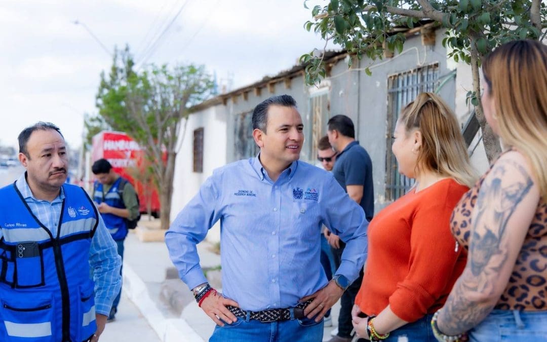 Supervisa Bonilla renovación de pavimento en la Barousse y Cerro Grande