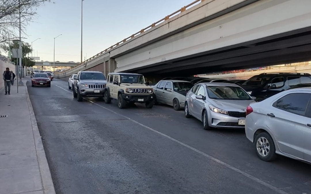 Choque por alcance genera afectación vial en lateral de Canal
