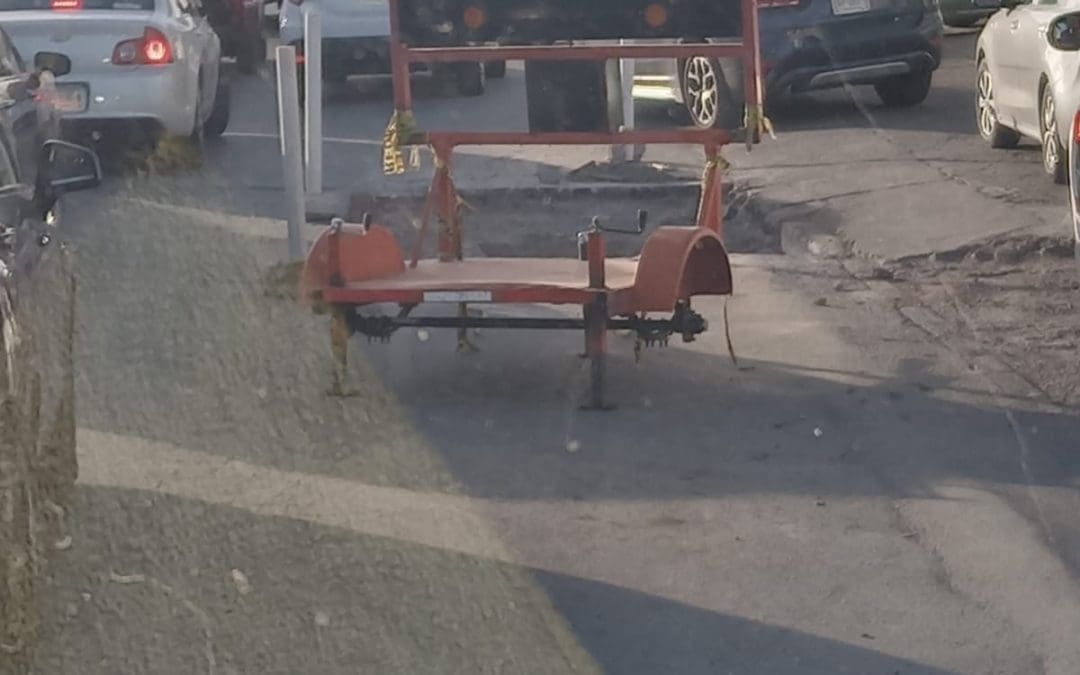 Obra inconclusa genera caos vial en avenida Agustín Melgar y Tecnológico