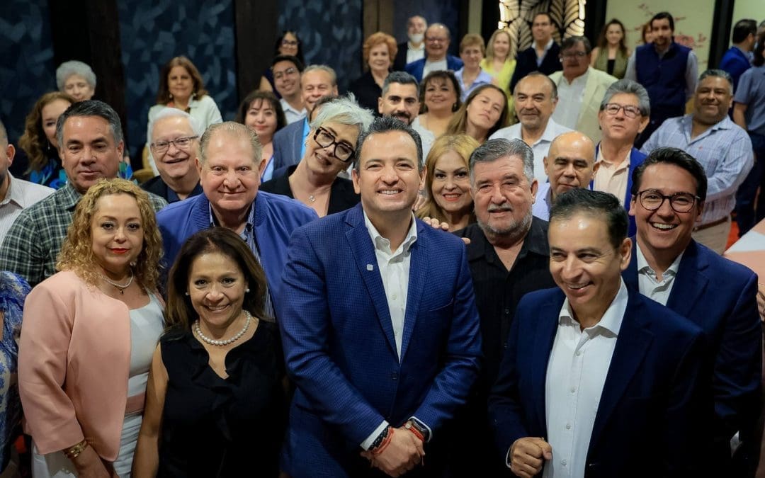 Comparte Bonilla agenda de desarrollo con empresarios de Ciudad Juárez