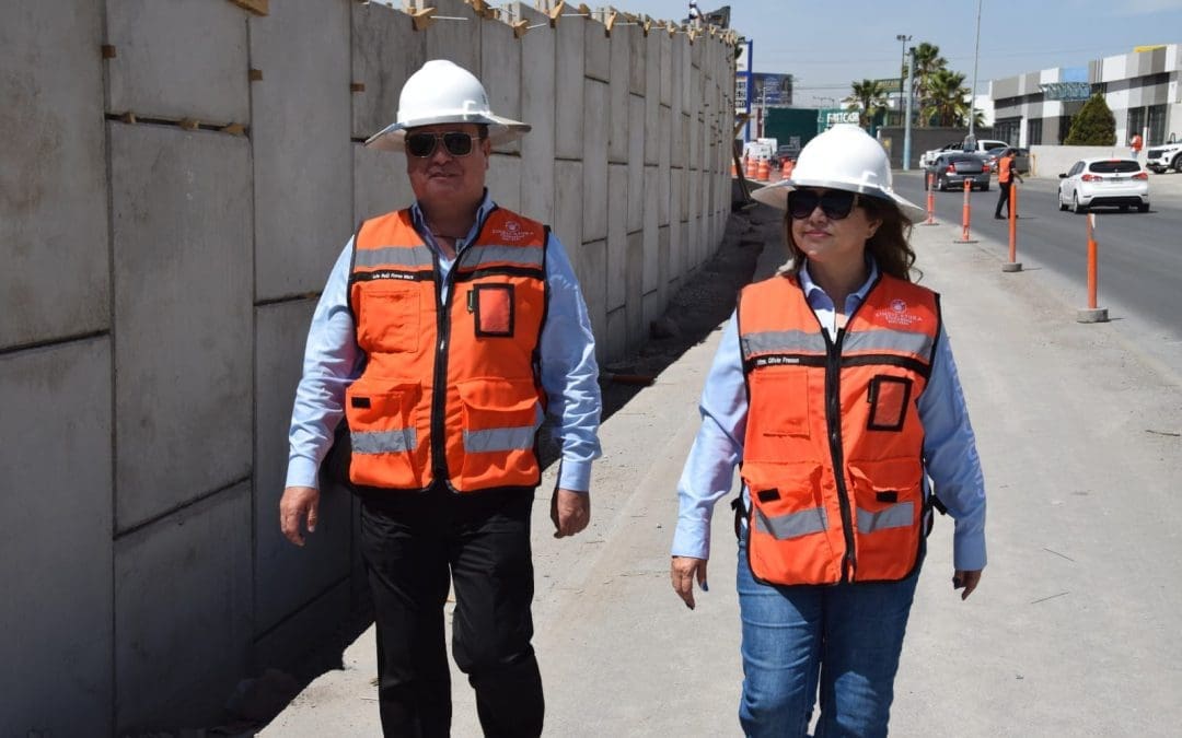 Supervisa Sindicatura avance del 52% en pasos superiores