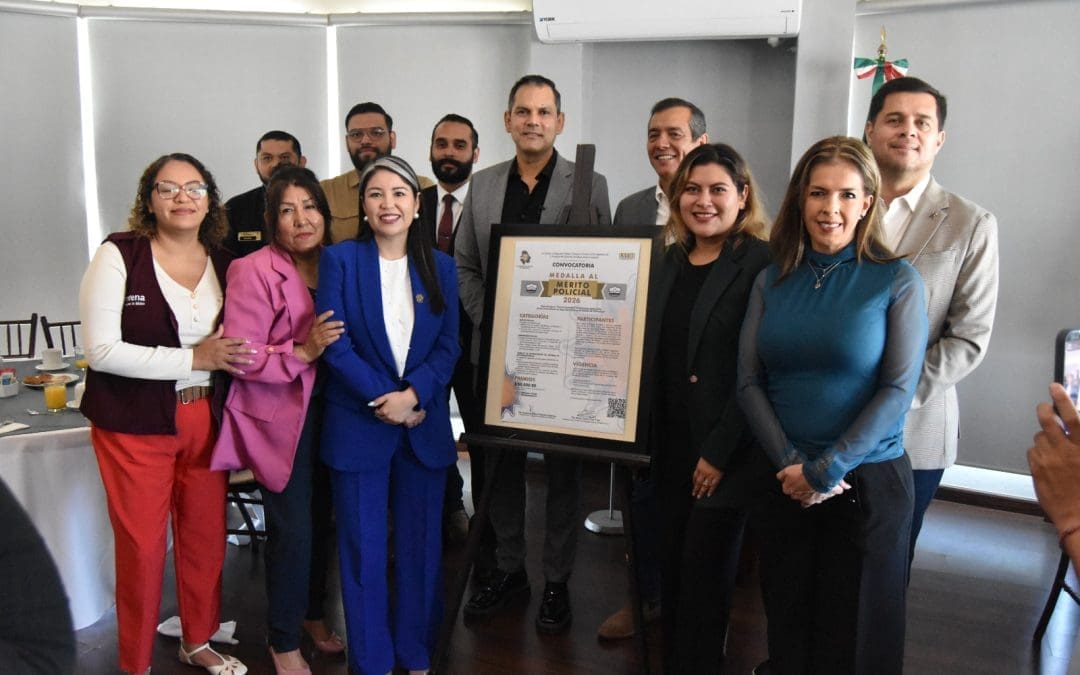 Lanzó convocatoria Medalla al Mérito Policial 2026