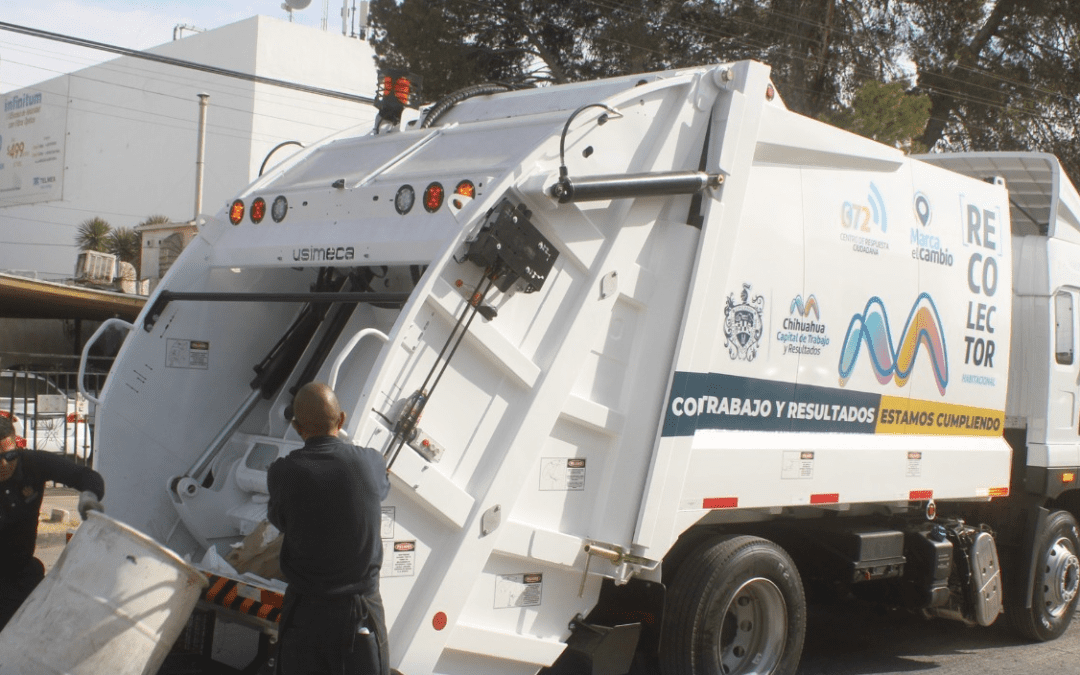 Recolección de basura operará con normalidad el 16 de marzo en Chihuahua