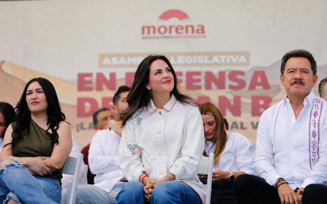 Solicita Andrea Chávez licencia al Senado para buscar la gubernatura