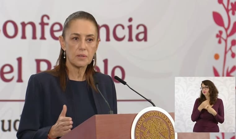 Sheinbaum amenaza con el SAT a gasolineros que vendan diesel por arriba de 28 pesos