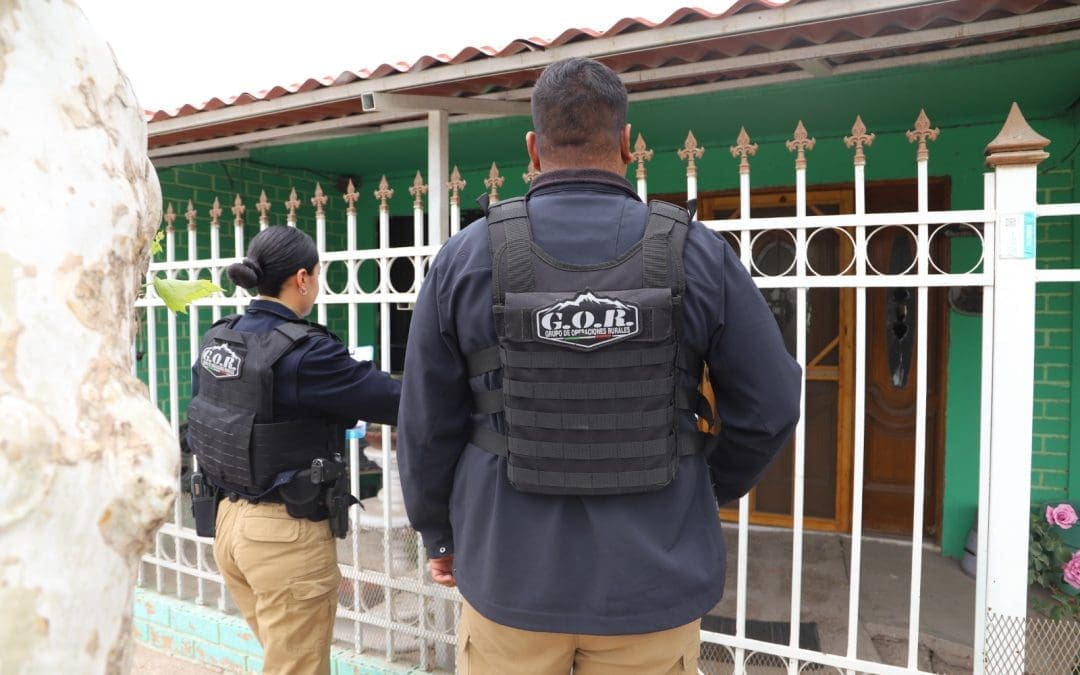 52 comunidades rurales son custodiadas por el Grupo de Operaciones rurales