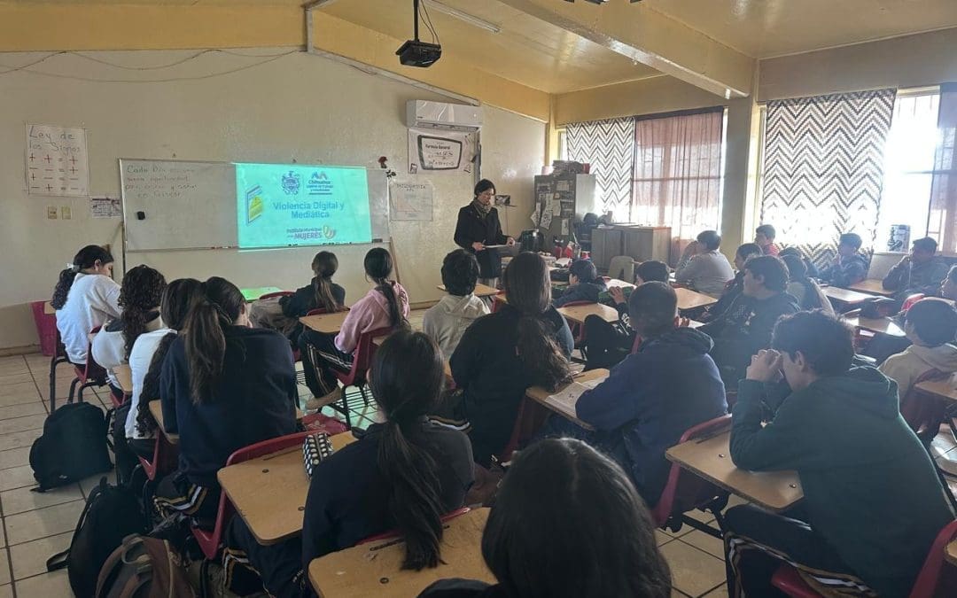 Acuden con pláticas a 15 instituciones educativas en temas de sensibilización y erradicación de la violencia