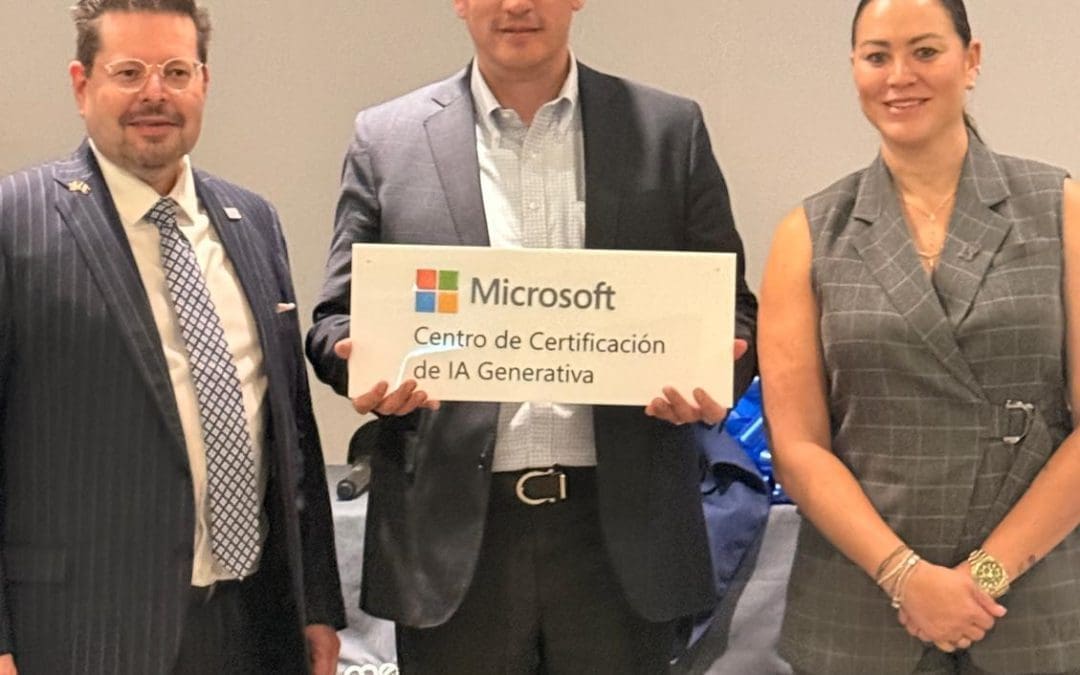 Esquina Benjamin Franklin Chihuahua recibe designación como Centro Certificador de Microsoft en IA generativa