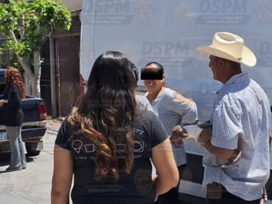 Atendió Policía Municipal caso de maltrato animal en la colonia UP