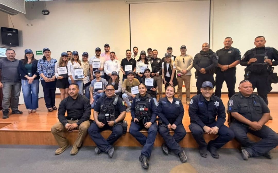 Juzgadores del PJE se capacitan en actuación policial