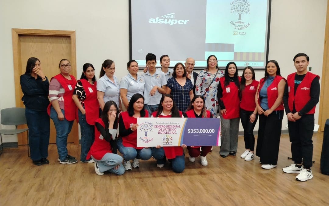 Programa de redondeo de Alsuper apoya a 4 asociaciones civiles