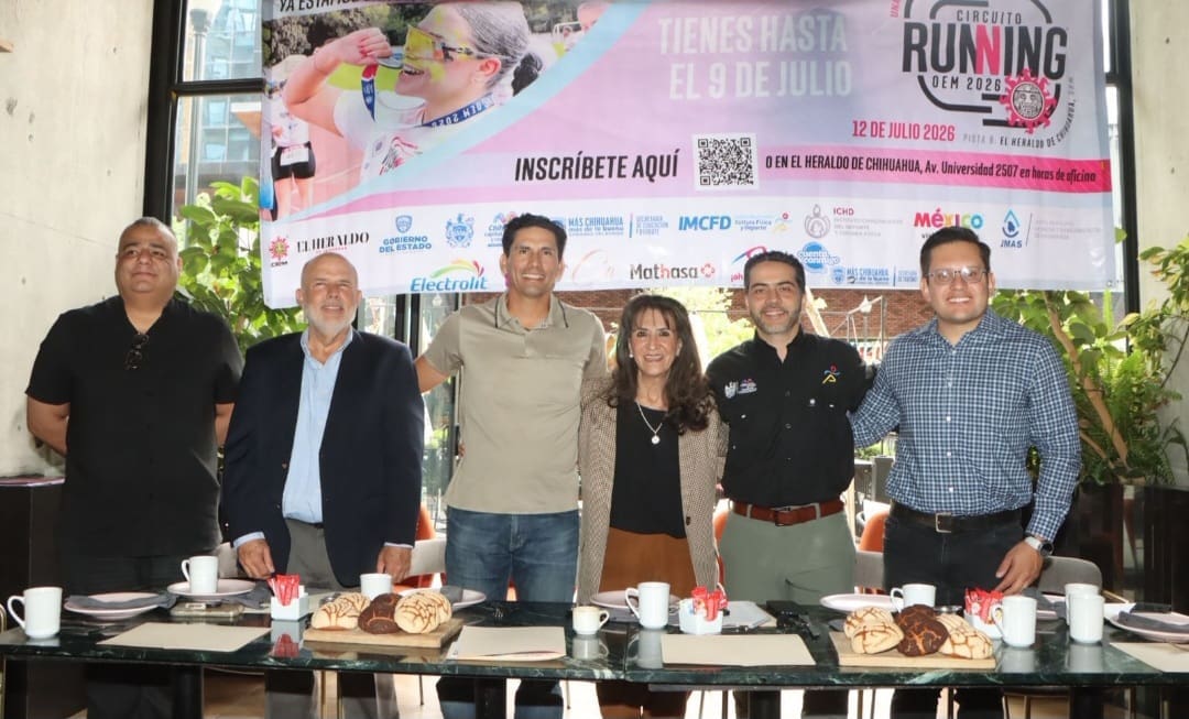 Anuncian la carrera colores de Heraldo de Chihuahua 2026