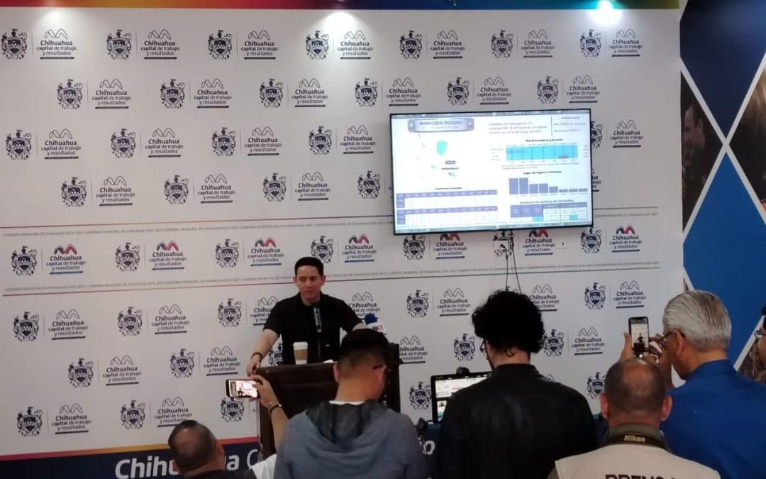 Cierra marzo con 25 homicidios en Chihuahua capital, señala el comisario César Salas