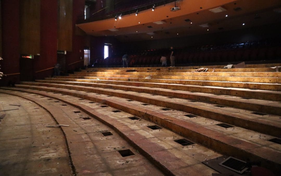 Avanza rehabilitación del Teatro de los Héroes