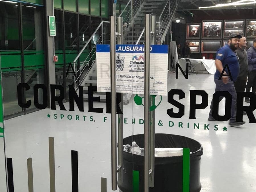 Clausuran Córner Sport Arena por sobre aforo