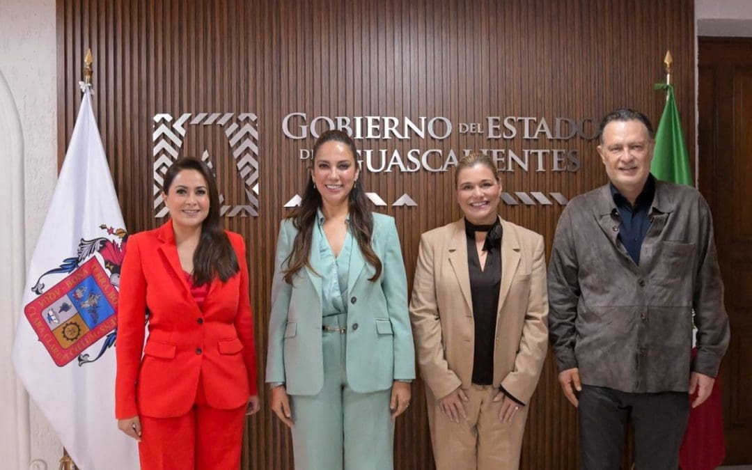 Participa Maru Campos en reunión con gobernadores de Aguascalientes, Guanajuato y Querétaro 