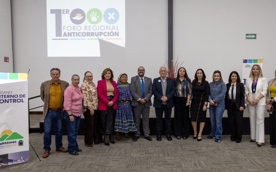 Realizan Primer Foro Regional Anticorrupción en Cuauhtémoc