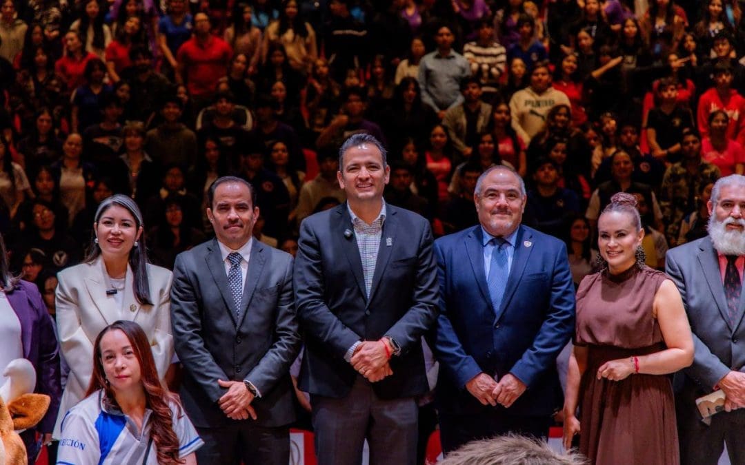 Marco Bonilla inaugura convivencias académicas de nivel medio superior en Chihuahua