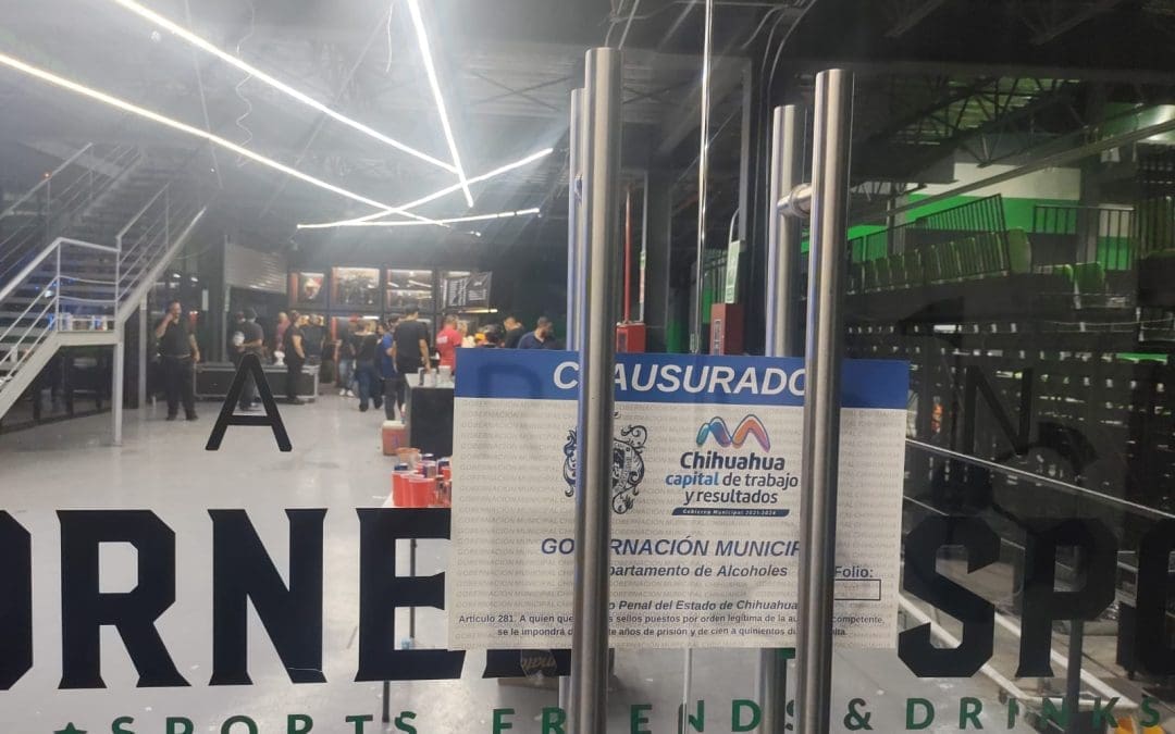 Clausuró Gobernación siete locales, tras 274 inspecciones