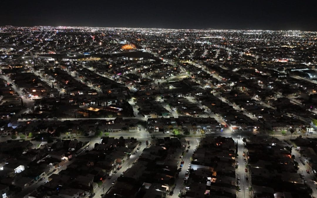 860 colonias cuentan con Alumbrado Modernizado