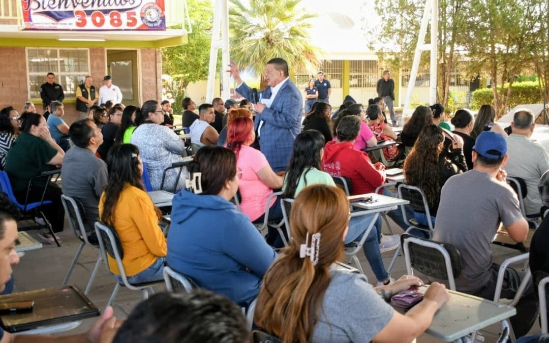 Impulsa César Jáuregui cercanía con estudiantes y cultura de prevención