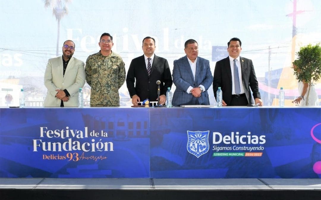 Reconocen a fundadores de Delicias en su 93 aniversario; destacan legado de Óscar Villalobos