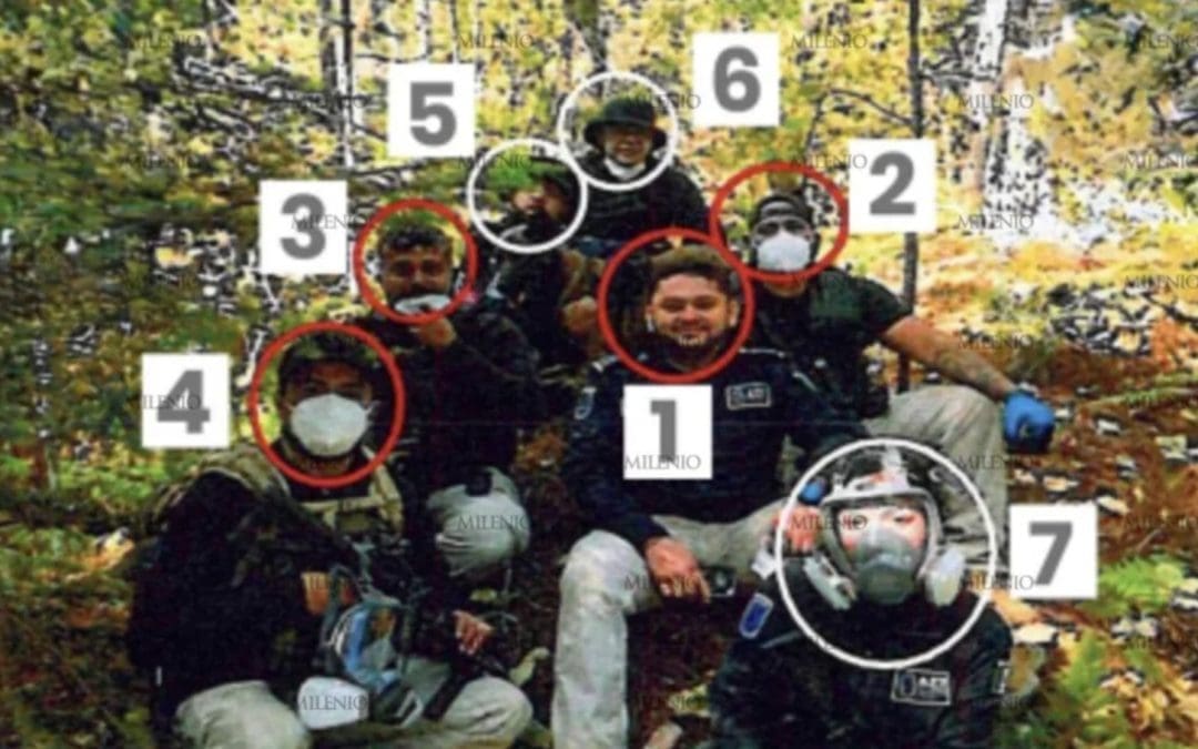 FGE desmiente foto difundida sobre agentes fallecidos en Chihuahua