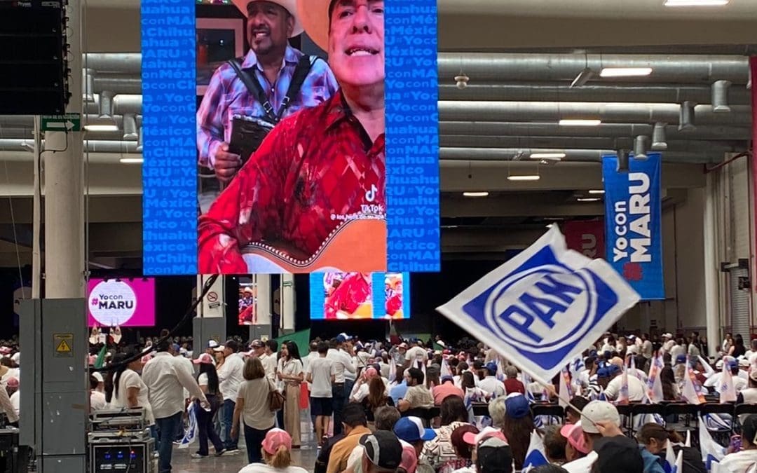 Miles respaldan a Maru Campos en el EXPO Chihuahua